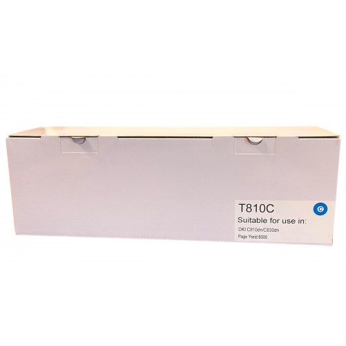 Oki C810,C830 Mavi Muadil Toner (44059106)