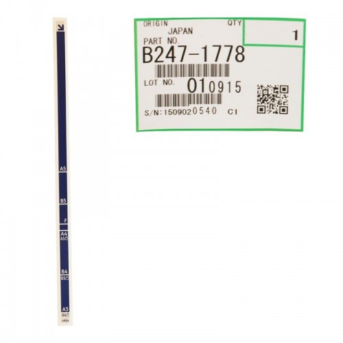 Ricoh Aficio MP-7500 Orjinal Decale Scale (B247-1778) Ricoh Aficio MP-7500 Orjinal Decale Scale (B247-1778)