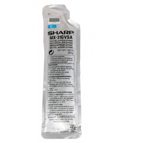 Sharp MX-70GVSA-C Orjinal Mavi Developer Sharp MX-70GVSA-C Orjinal Mavi Developer