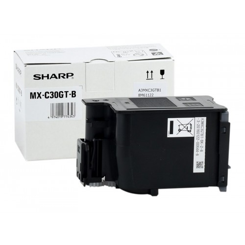 Sharp MX-C30GTBA Orjinal Siyah Toner Sharp MX-C30GTBA Orjinal Siyah Toner