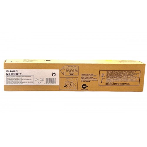 Sharp MX-C38GTY Orijinal Sarı Toner MX C310 C311 C380 C381 C400 C401 Sharp MX-C38GTY Orijinal Sarı Toner MX C310 C311 C380 C381 C400 C401