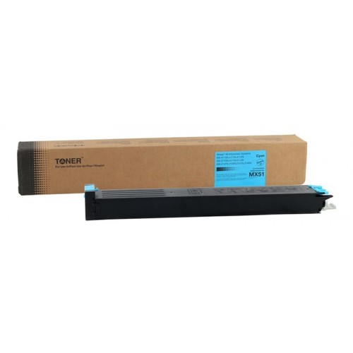 Sharp MX-51GTCA Smart Muadil Mavi Toner Sharp MX-51GTCA Smart Muadil Mavi Toner