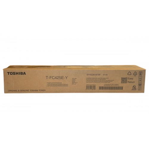 Toshiba T-FC425E-Y Orijinal Sarı Toner E-Studio 2020AC 2520 2525 3025 4525AC
