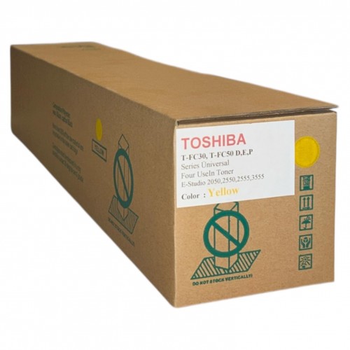 Toshiba T-FC50 T-FC30 D-E-P Serisi Universal SMART Sarı Toner Toshiba T-FC50 T-FC30 D-E-P Serisi Universal SMART Sarı Toner