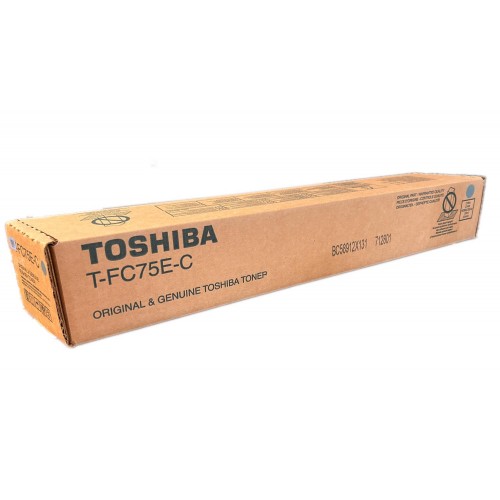 Toshiba T-FC75E-C Orjinal Mavi Toner e-Studio 5560C-6560C (6AK00000251)(35,4k)