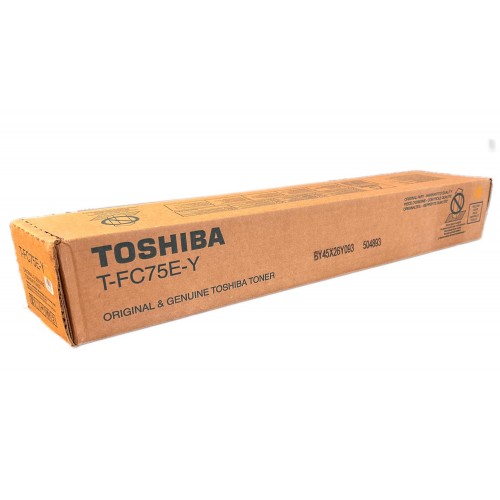Toshiba T-FC75E-Y Orjinal Sarı Toner e-Studio 5560C-6560C (6AK00000254)(35,4k)