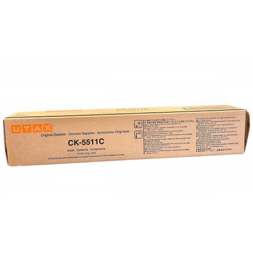 Utax CK-5511C Orjinal Mavi Toner (1T02R5CUT0) Utax CK-5511C Orjinal Mavi Toner (1T02R5CUT0)