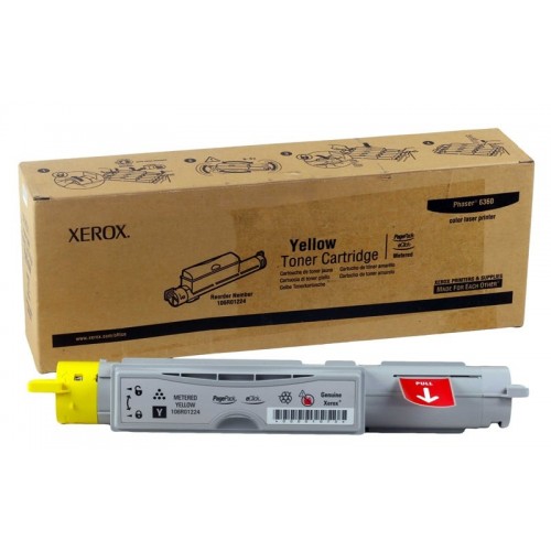 Xerox 6360HC Sarı Toner Yüksek Kapasite (106R01224) (9.000 Sayfa)