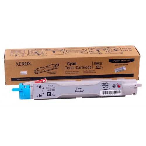 Xerox Phaser 6300 - 6350 Orjinal Mavi Toner (106R01086) (7.000 Sayfa)